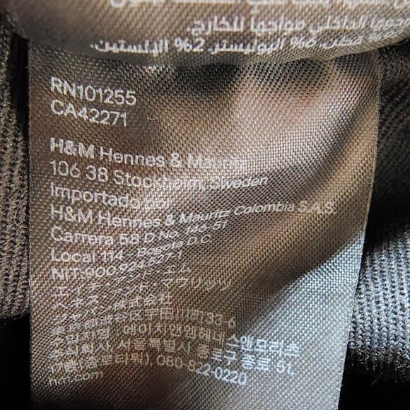 H&M &Denim Super Skinny High Waist Ankle Jeans – Grey Distressed - Picture 6 of 6